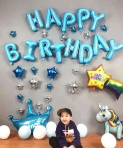 Set bóng trang trí cho bé trai 4 tuổi