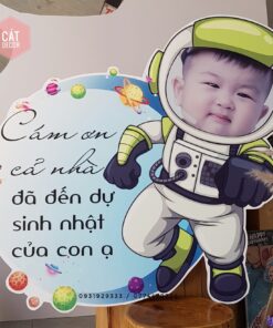 Bảng cám ơn chủ đề Phi Hành Gia