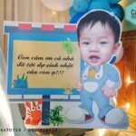 Chibi em bé cảm ơn