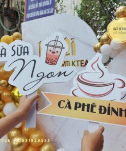 Hastag caffee trà sữa