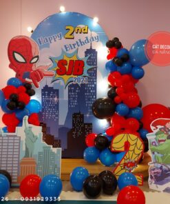 Spider men Sinh nhật theo chủ đề