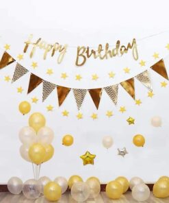 Set trang trí ép kim đơn giản