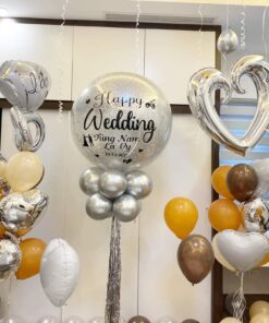 Combo bóng bay cưới 1