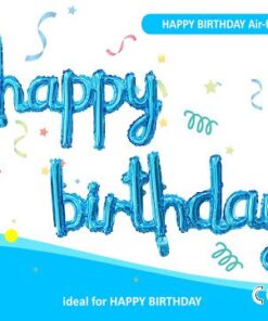 Bóng Happy Birthday gầy