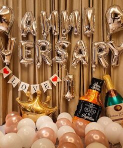 Set bóng trang trí ngày kỉ niệm