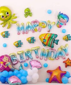 Set sinh nhật Nàng Tiên Cá 04