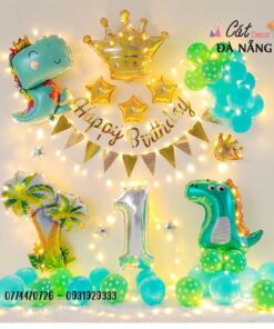 Set bóng sinh nhật Khủng Long 02