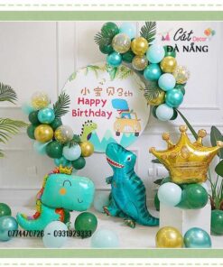 Set bóng sinh nhật Khủng Long 05
