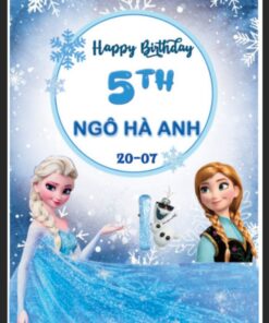 Phông nền Nữ Hoàng Băng Giá Elsa