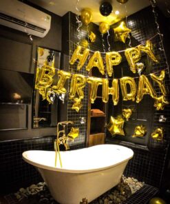 Set bóng sinh nhật trang trí phòng tắm