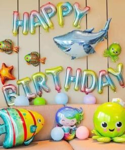 Set sinh nhật Nàng Tiên Cá 06