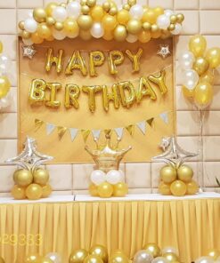 Happy Birthday vàng gold