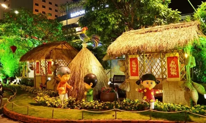 TRANG TRÍ TẾT ĐÀ NẴNG
