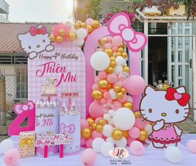 Hello Kitty - Happy birthday Thiên Nhi
