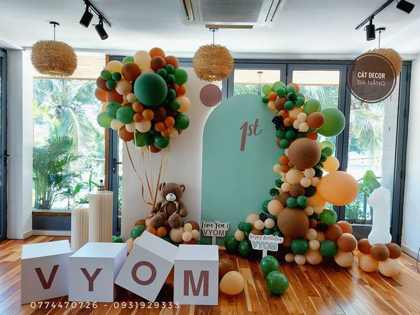 Concept trang trí sinh nhật đẹp tại Đà Nẵng (Xu hướng mới nhất 2026)