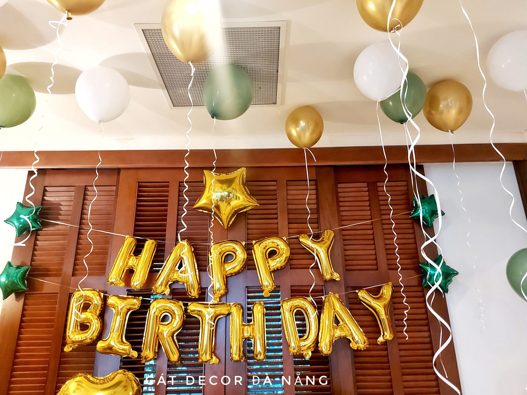 Hotel birthday surprise decoration Da Nang