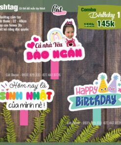 Combo Hashtag sinh nhật cho bé 1