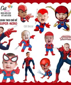 Mẫu chibi Siêu Anh Hùng