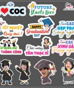 Mẫu Hashtag Tốt nghiệp