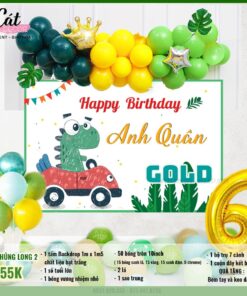 Set bóng phông nền Khủng Long 3