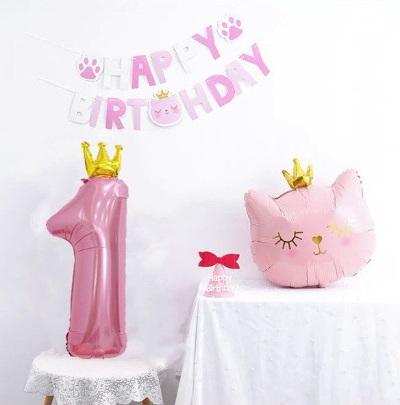 Set sinh nhật Mèo 2 tự trang trí Đà Nẵng
