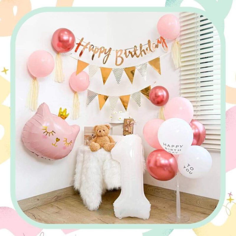 Set sinh nhật Mèo 6 tự trang trí Đà Nẵng