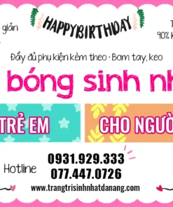 Set bóng Sinh Nhật