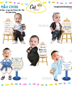 Chibi Cám ơn bé trai