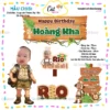 Combo Chibi chủ đề Safari