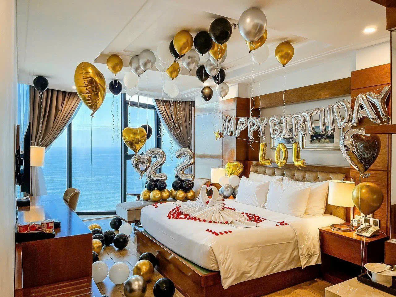 Honeymoon room decoration Da Nang