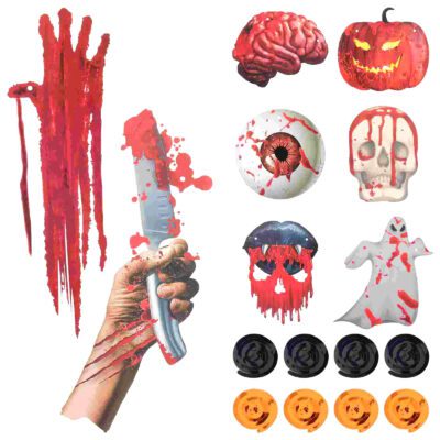 bộ dây cờ Halloween ghê rợn