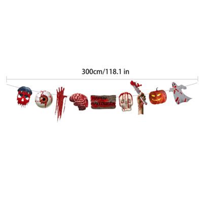 bộ dây cờ Halloween ghê rợn