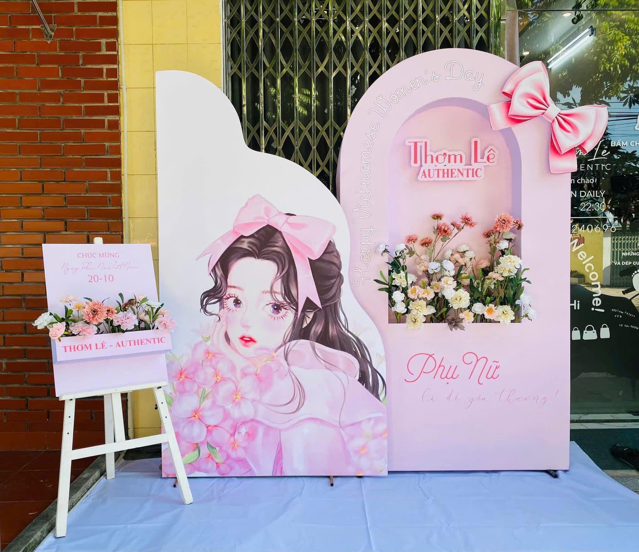 Trang trí Ngày Phụ Nữ Việt Nam 20/10 tại Đà Nẵng