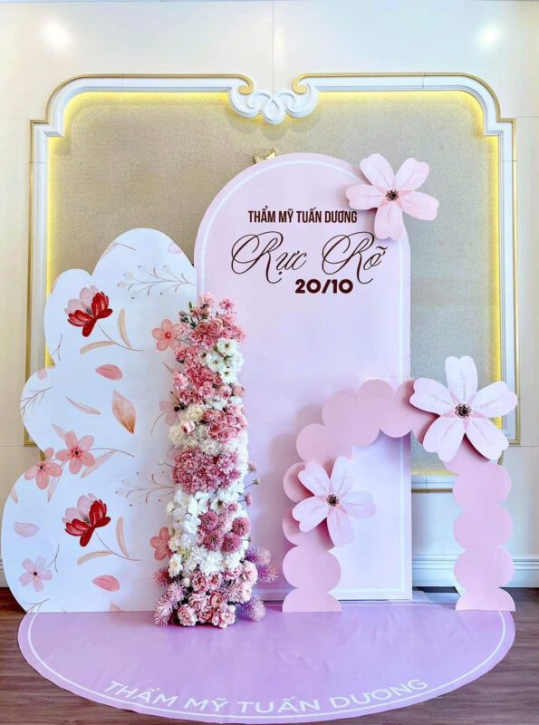 Trang trí Ngày Phụ Nữ Việt Nam 20/10 tại Đà Nẵng