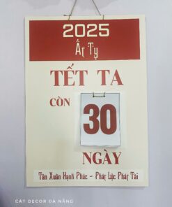Lịch xé Tết 2025