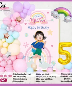 Set bóng Cầu vồng