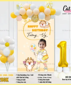 Set bóng vàng bé Rồng