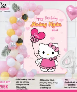 Set sinh nhật Hello Kitty