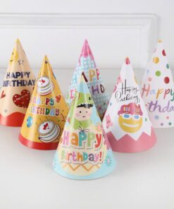 Mũ sinh nhật in hình