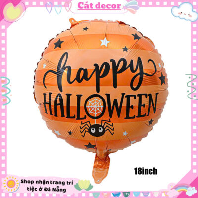 Bóng nhôm tròn Halloween