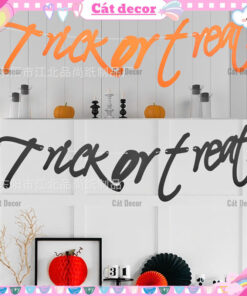 Trick or treat giấy