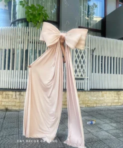 Nơ thun lạnh đuôi rũ