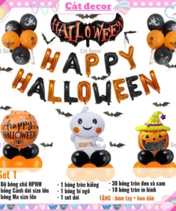 Set bóng Halloween 1