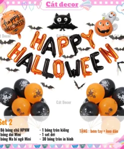 Set bóng Halloween 2