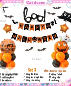 Set bóng Halloween 3