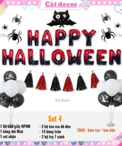 Set bóng Halloween 4