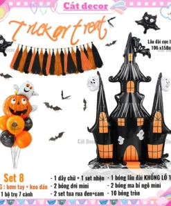 Set bóng Halloween 8