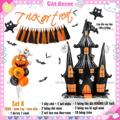 Set bóng Halloween 8