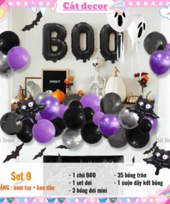 Set bóng Halloween 9