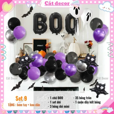 Set bóng Halloween 9